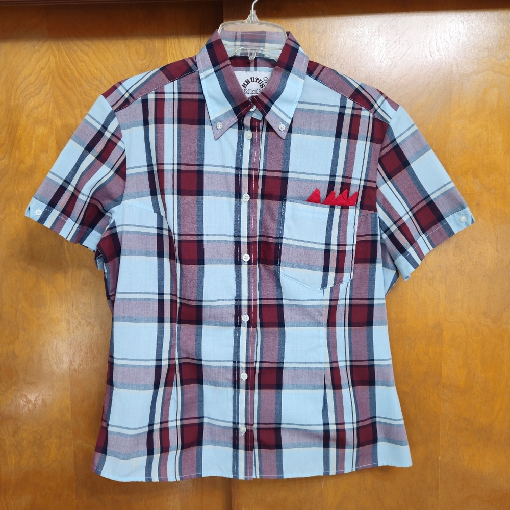 Women's Brutus Trim Fit Button Up Size XL READ DESCRIPTION! Oi Punk